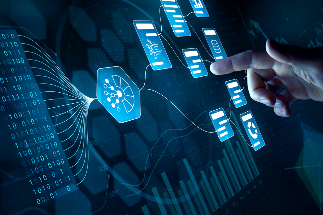 New Clustering Method Simplifies Analysis of Large Data Sets Illustration for news: New Clustering Method Simplifies Analysis of Large Data Sets